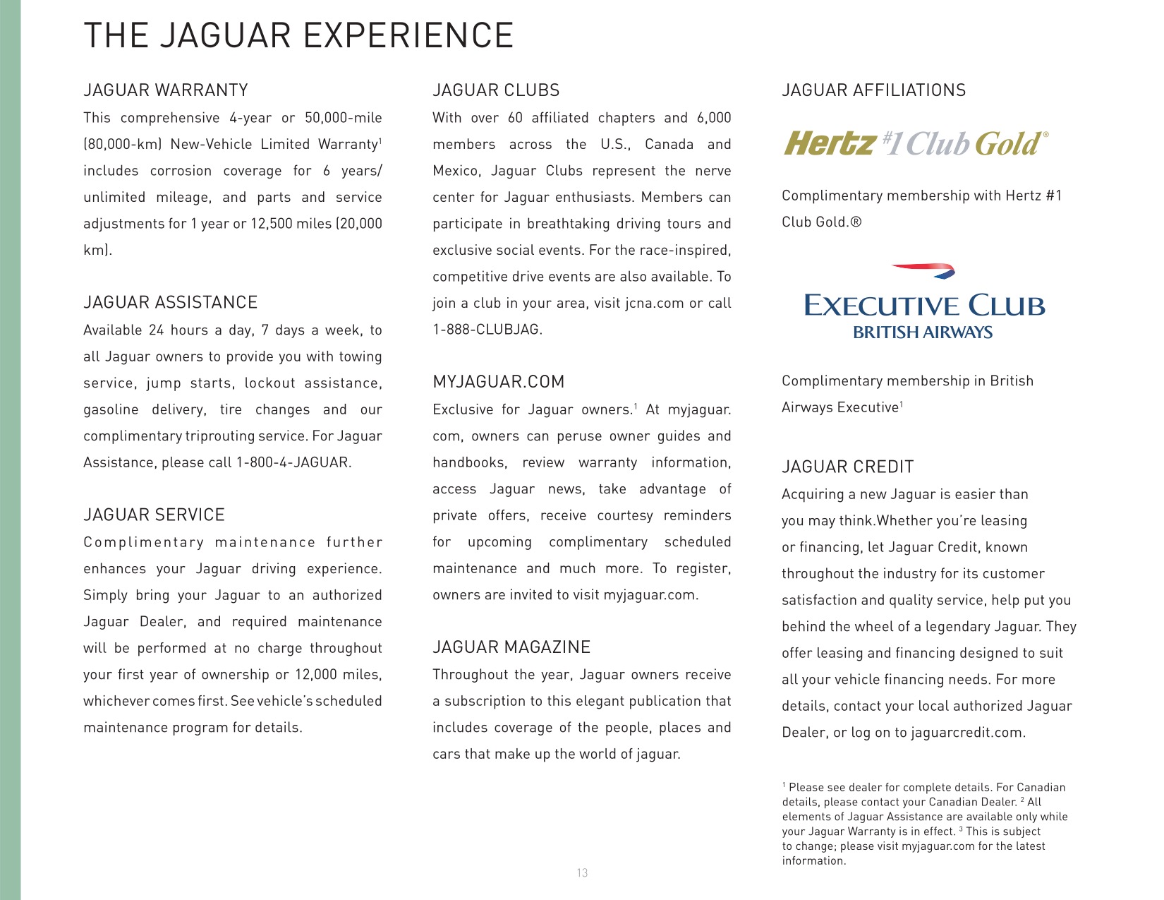 2006 Jaguar X-Type Brochure Page 3